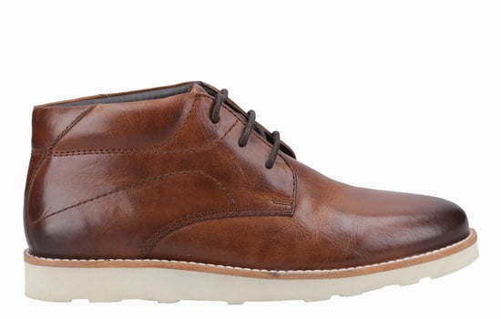 Hush Puppies Kennedy Leren Geheugenschuim Herenlaarzen - Image 1