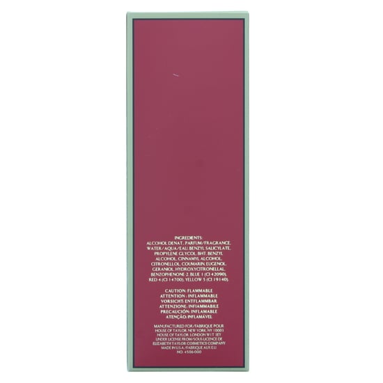 Elizabeth Taylor Diamonds & Rubies Eau de Toilette 100ml Spray For Her