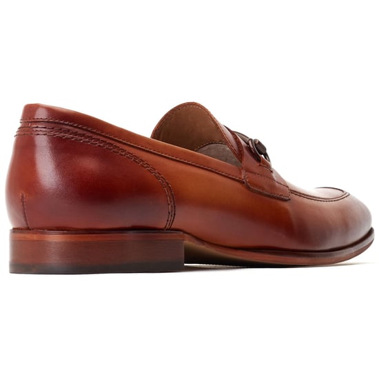 Base London Russo Leren Herenpantoffels Burnt Tan - Image 2