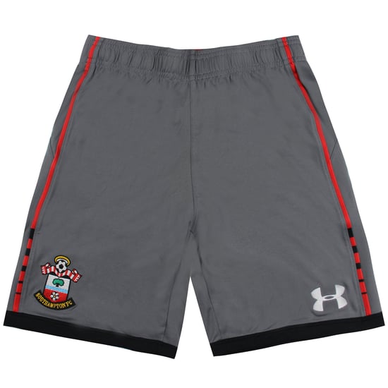 Under Armour Southampton FC Grijs Jeugd Weg Voetbal Shorts - Image 1