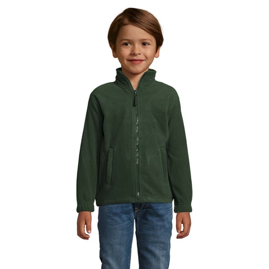 SOLS Kinderen/Kinderen North Zip-Up Fleece Jacket (Bosgroen) - Image 5