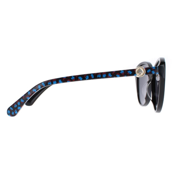 Kate Spade Cat Eye Womens Pattern Black Grey Polarised Visalia/G/S