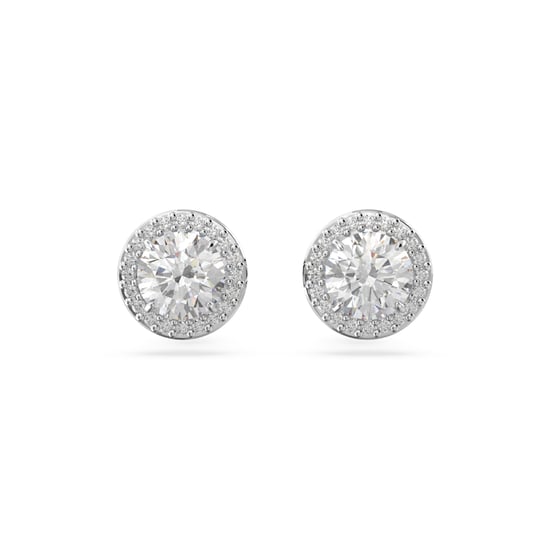 Swarovski 'Constella' Women's Base Metal Stud Earrings - Silver 5636269