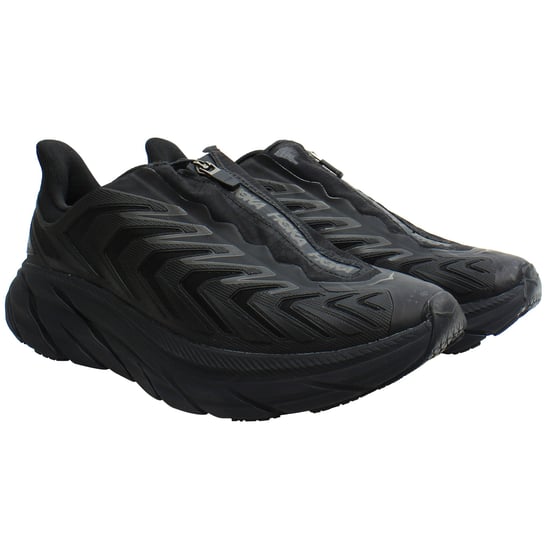 Hoka One Project Clifton Unisex Zwart Hardloopschoenen - Image 1