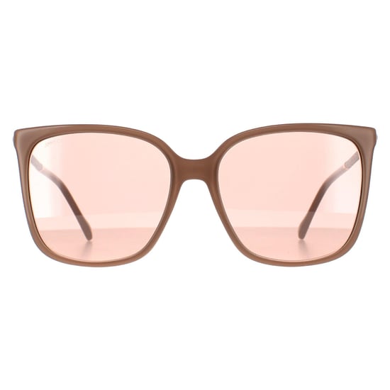 Jimmy Choo SCILLA/S FWM 2S nude roze flash zilver spiegel zonnebril - Image 1