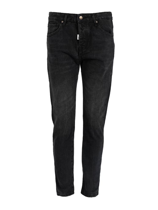 Takeshy Kurosawa Jeans Slim Cropped Mannen zwart - Image 1