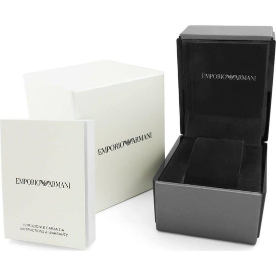 Emporio Armani AR11389 Twee Hand Rose Gold Tone dameshorloge - Image 3