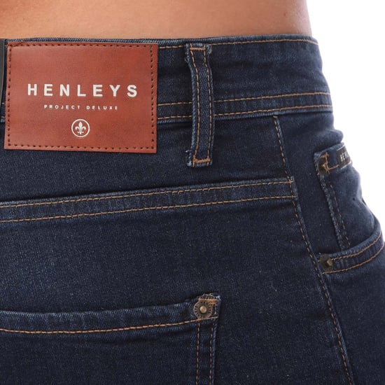 Heren Henleys Mayhen Slim Jeans in Denim - Image 3