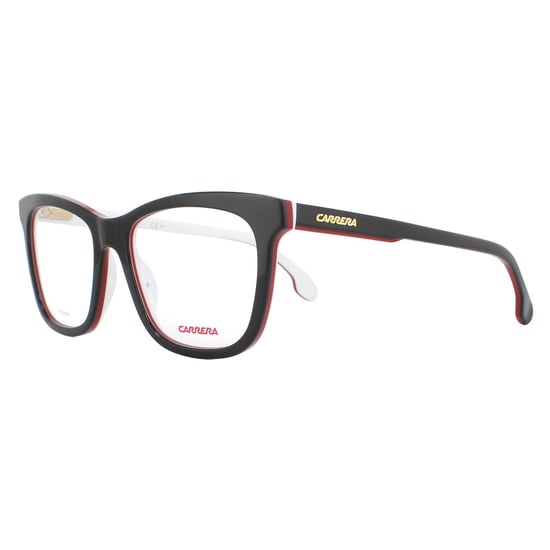 Carrera Square Mens Black Glasses