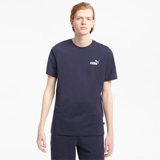 PUMA Essentials Small Logo T-Shirt Tee Top Mens - Image 1