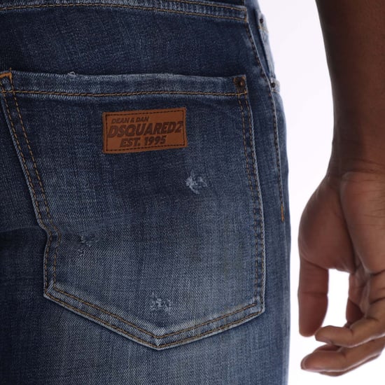 Heren DSquared2 Cool Guy Skinny-Fit Jeans in Blauw - Image 3