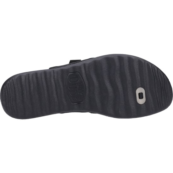 HEYDUDE Christi Flip Classic Dames Zwarte Sandalen - Image 3