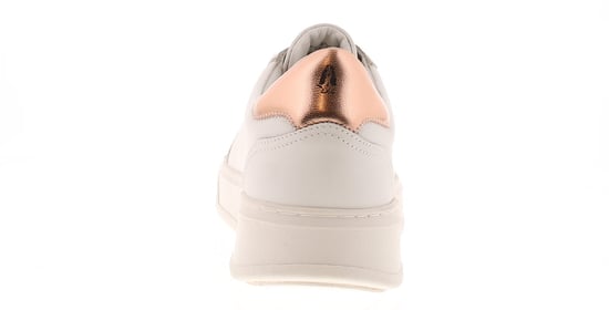Hush Puppies Camille Leren Witte Sneakers Voor Dames - Image 4