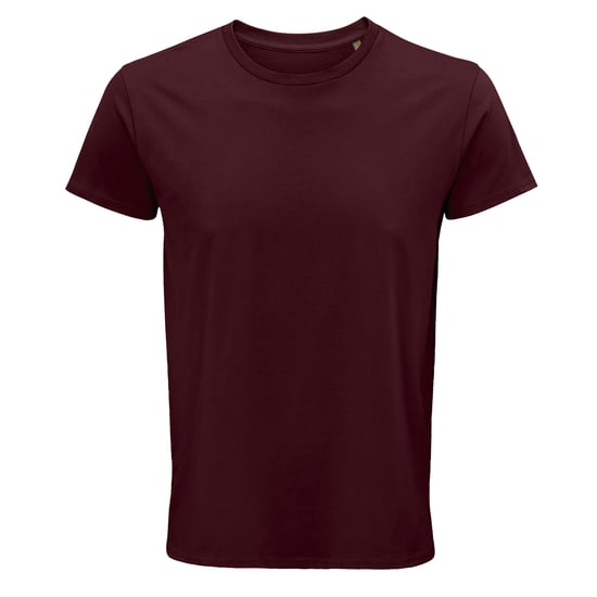 SOLS Heren Crusader Organisch T-shirt (Bourgondië) - Image 1