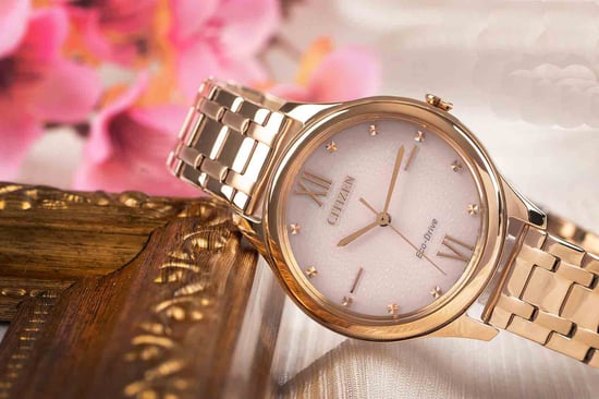 Citizen  Women's Rose Gold Watch EM0503-75X