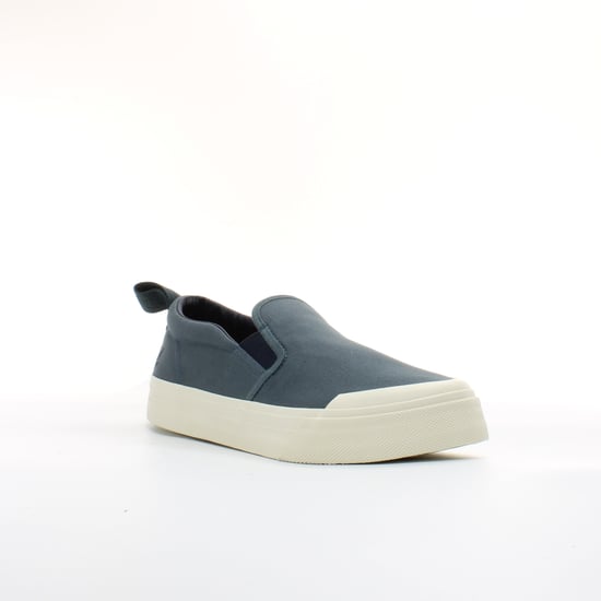 Lyle & Scott Duncan Heren Blauwe Plimsolls - Image 2