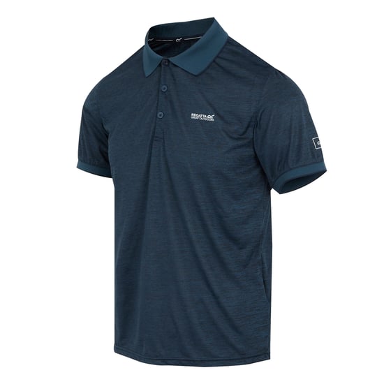 Regatta Heren Remex II Polo Shirt (Moonlight Denim/Navy) - Image 3