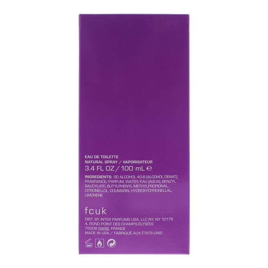 FCUK 3 Her Eau De Toilette 100ml