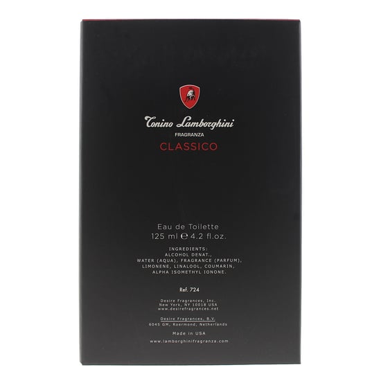 Lamborghini Classico Eau De Toilette 125ml