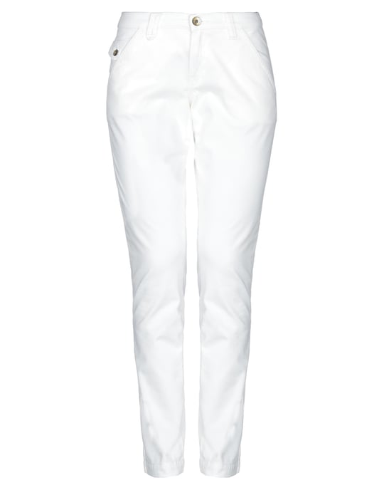 Peak Performance White Cotton Trousers