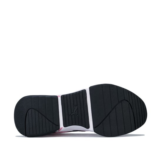 Women's Puma Nova 90's Bloc Trainers in White pink
