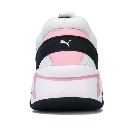 Women's Puma Nova 90's Bloc Trainers in White pink