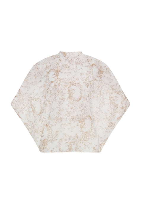 Dreimaster Blouse Dames zandwit - Image 1