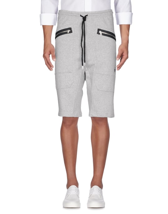 Markus Lupfer Grey Cotton Shorts