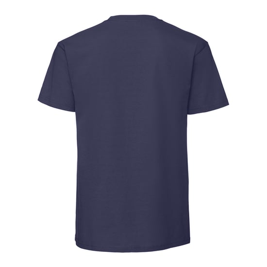 Fruit of the Loom Heren Iconic Premium Ringspun Katoen T-Shirt (Marineblauw) - Image 2