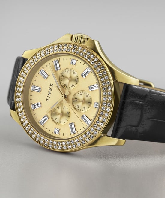 Timex Kaia Dames Zwarte Horloge TW2W10900 - Image 5