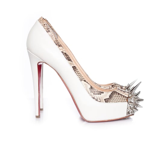 Witte plateau spikeschoenen - Image 4