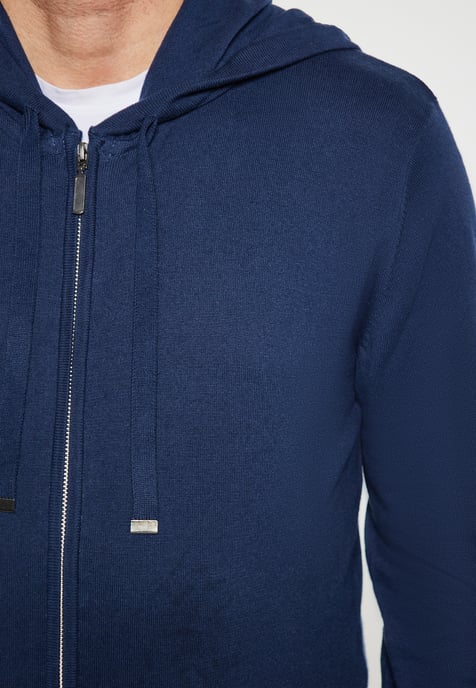 Mo Jas met capuchon Heren marine - Image 3
