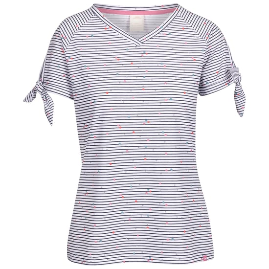 Trespass Dames/Dames Fernie Gestreepte V Hals Top (Marine) - Image 1