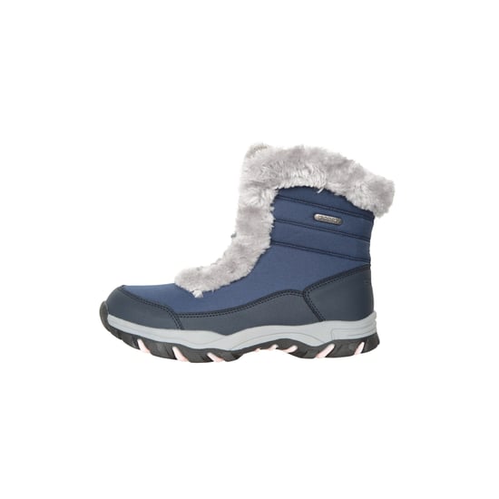 Mountain Warehouse Dames/Dames Ohio Thermische Snowboots met Korte Schacht (Blauw) - Image 3
