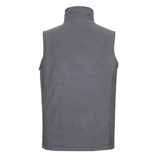 Russell Heren Fleece Outdoor Gilet (Convoy Grijs Effen) - Image 2