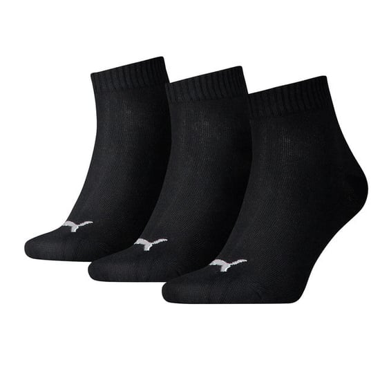 Puma 3-Pack Mens Zwarte Schoen Voering Sokken - Image 1