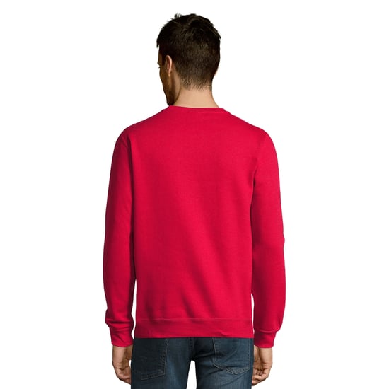 SOLS Uniseks Adult New Supreme Sweatshirt (Rood) - Image 2