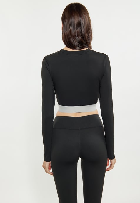 Mymo Longsleeve Dames zwart - Image 4