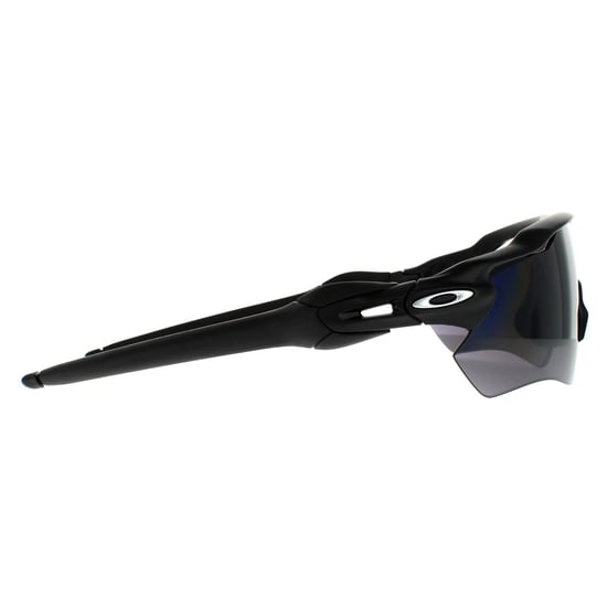 Oakley Wrap Mens Matte Black Prizm Black Polarized Sunglasses
