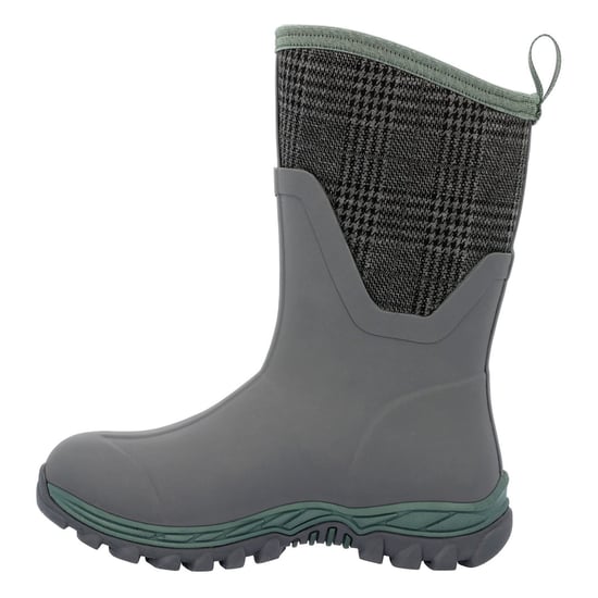 Muck Laarzen Arctic Sport II Neopreen Grijs/Plaid Wellington Laarzen - Image 5