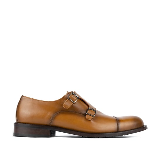 Men's Lace Up Leather Shoes in Brown