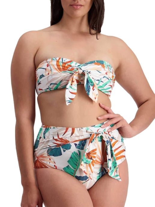 Vintage Bloom Strapless Bandeau
