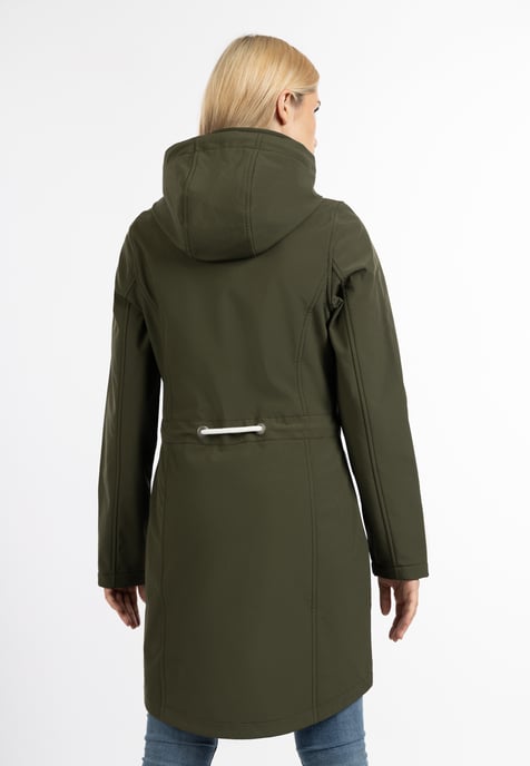 ICEBOUND softshell jas Dames donkere olijf - Image 4
