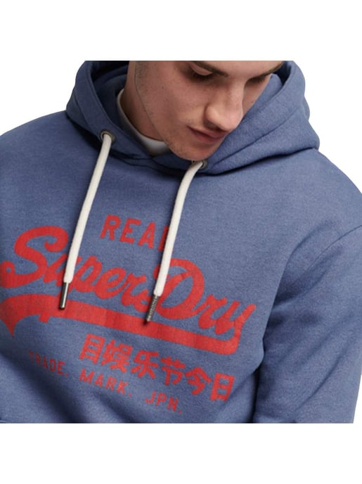 Superdry heren sweatshirt met vintage logo, gemêleerd - Image 3