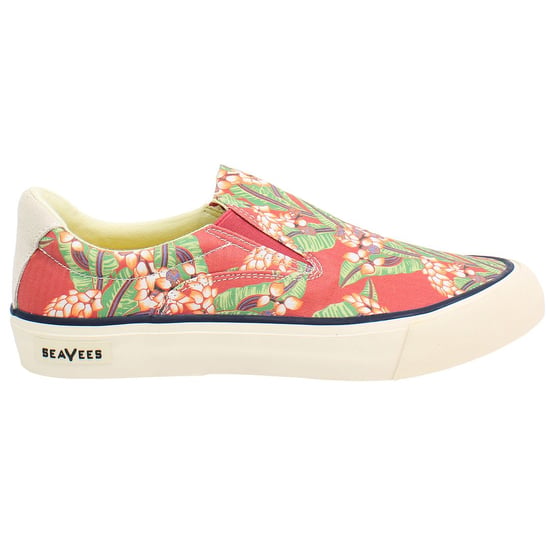Seavees Hawthorne Beachcomber Heren Rode Plimsolls - Image 1