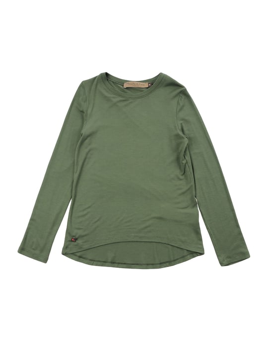 TOPWEAR Manila Grace Denim Military green Girl Modal