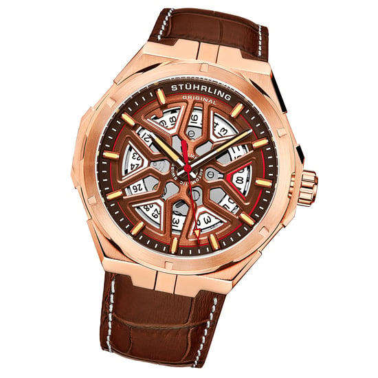 Bruin “Gio Swiss” Automatisch 44mm Skeleton - Image 2