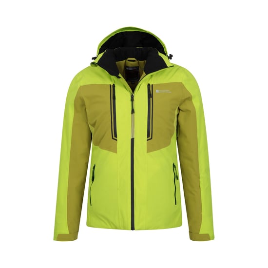 Mountain Warehouse Mens Phase Extreme Waterproof Ski Jacket (Green)