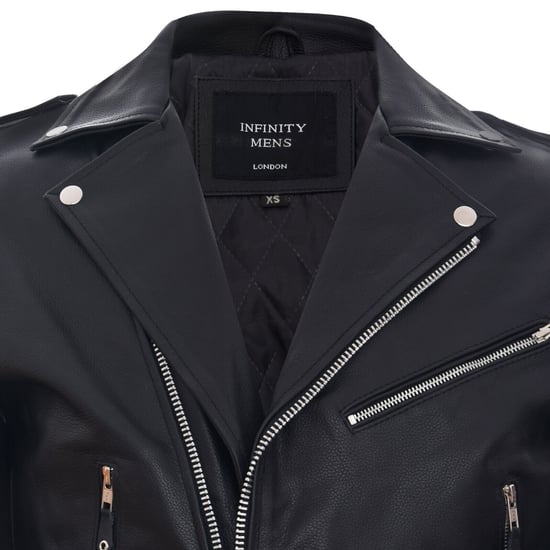 Fringe Hide Leather Brando Tasseled Motorcycle Biker Jacket