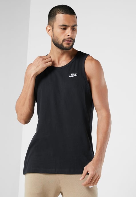Nike Atletische Gym Casual Vest-tanktop voor heren in zwart - Image 1